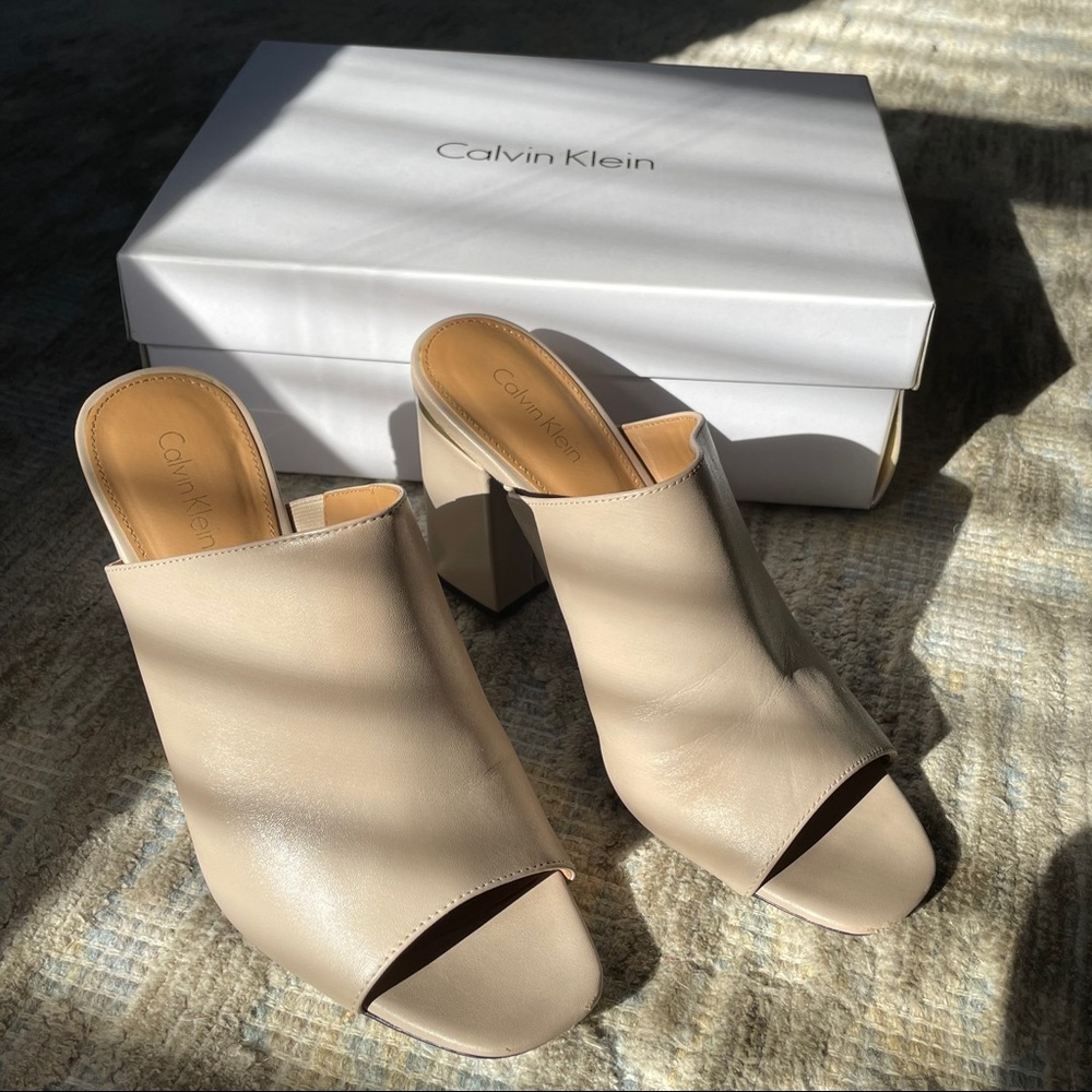 Gorgeous Block Heel Calvin Klein Heels